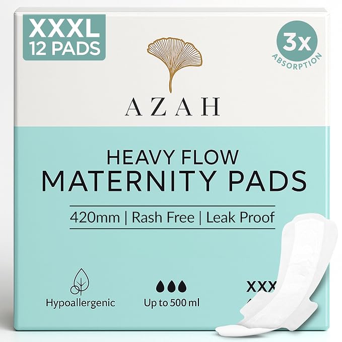 Azah After Delivery Maternity Sanitary Pads - 12 pcs