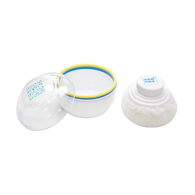 Mee Mee Baby Powder Puff (Blue) - 1 unit
