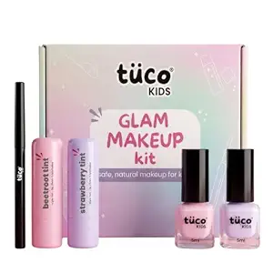 Tuco Kids Safe Real Makeup Glam Kids Gift Set - 5 pcs