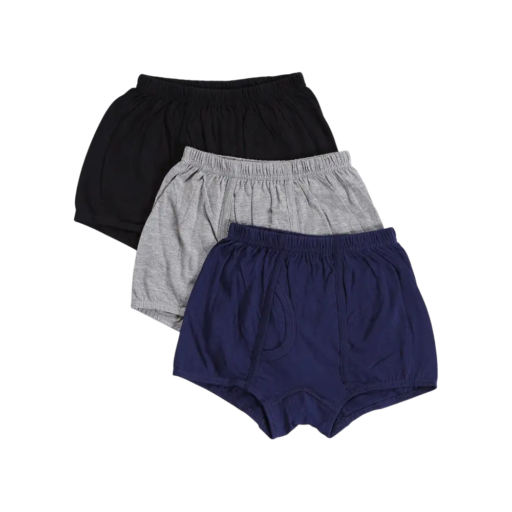 Bodycare Cotton Kids Trunks (Multicolour) - 3 pcs