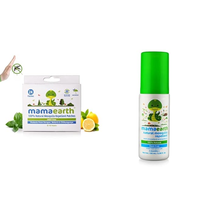 Mamaearth natural Baby Mosquito Repellent Patch - 24 pcs