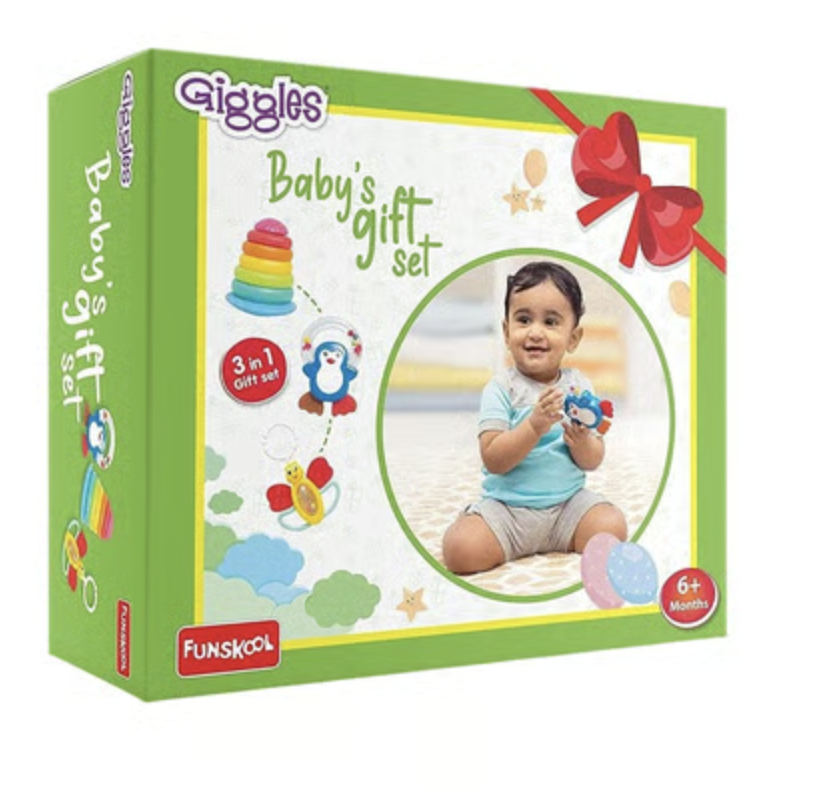 Giggles Funskool Baby Gift Set Infant Toy - 1 set
