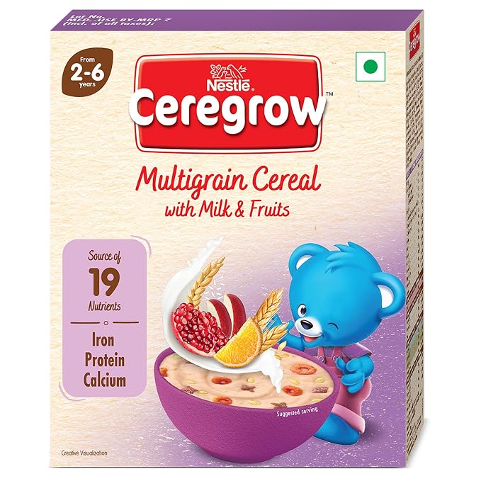 Nestle Ceregrow No Refined Sugar Multigrain Cereal - 300 g