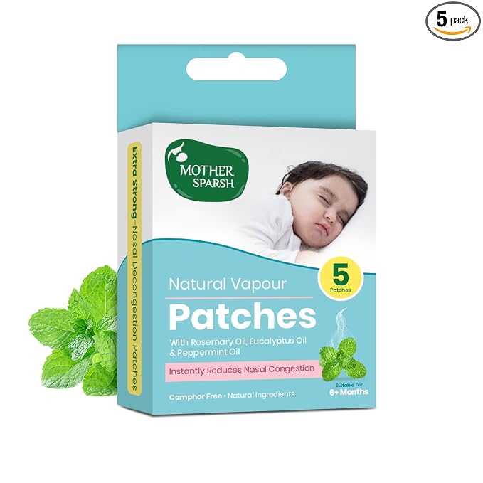 Mother Sparsh Natural Vapour Patches - 5 pcs