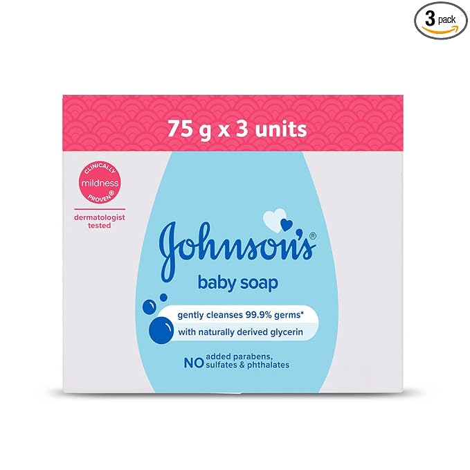 Johnson's Baby Soap - 3 pcs