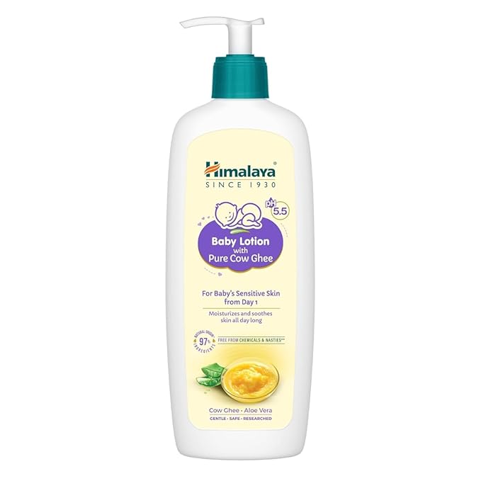 Himalaya Baby Lotion (with Pure Cow Ghee) - 400 ml