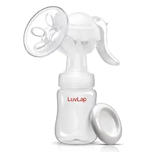 LuvLap Manual Breast Pump 3 Level Suction - 1 pc